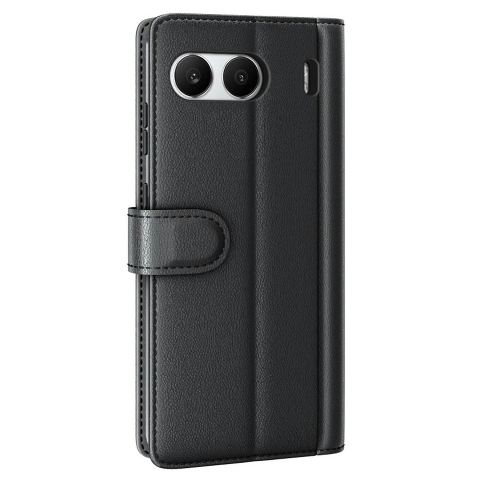 Fonexio OnePlus Nord 4 Luxe Lederen Book Case Zwart