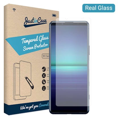 Just in Case Xperia 5 II Tempered Glass Screenprotector