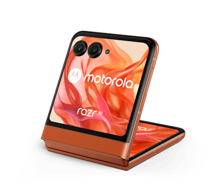 Motorola Razr 50 Spritze Orange - Voorkant