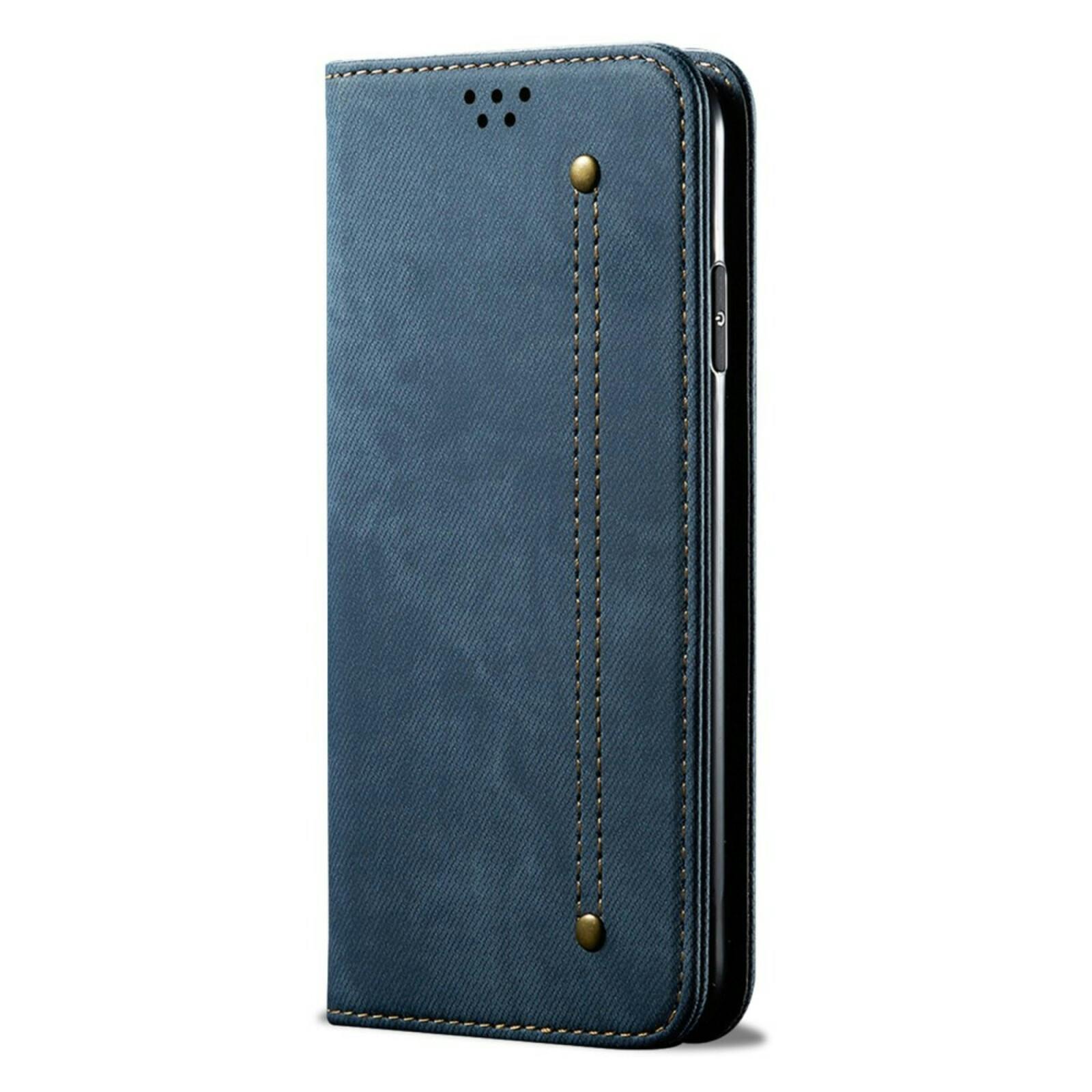 CaseBody POCO X6 Pro Denim Bookcase Blauw