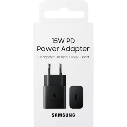 Samsung 15W USB-C Oplader Zwart