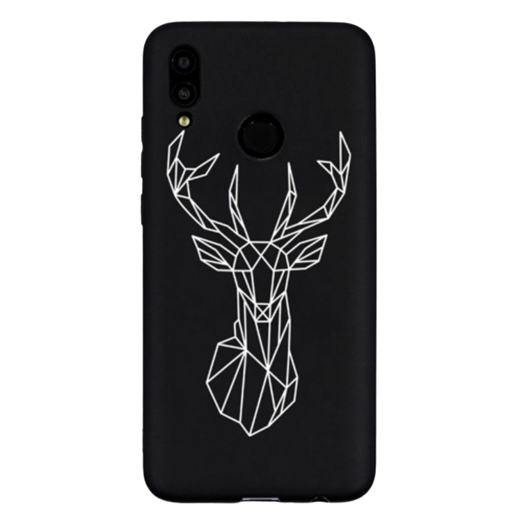 Mocaa Huawei P Smart 2019 Hoesje Elk Zwart