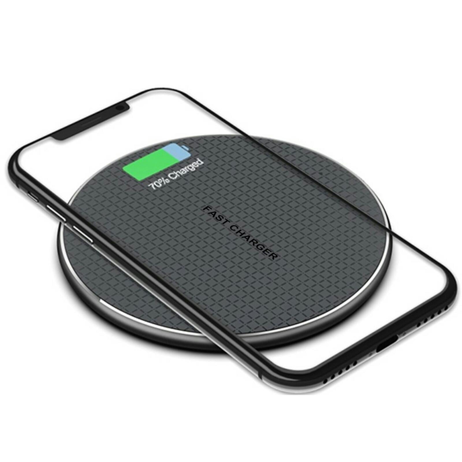 Mocaa Wireless Charger Pad met Kabel 15W Zwart