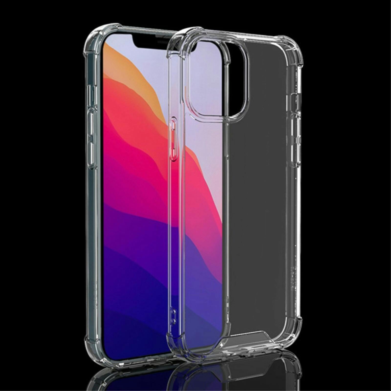 CaseBody iPhone 15 Pro Shockproof Hoesje Transparant