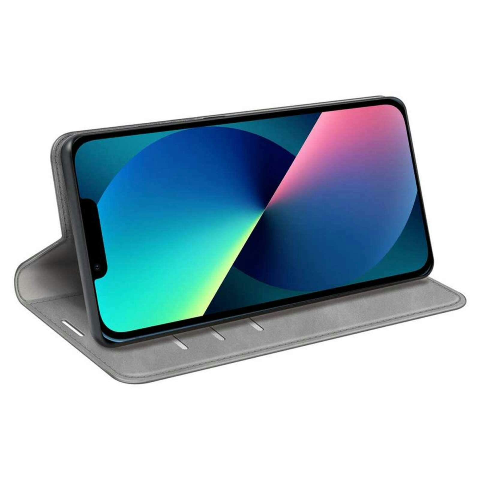 Just in Case iPhone 14 Plus Portemonnee Hoesje Grijs