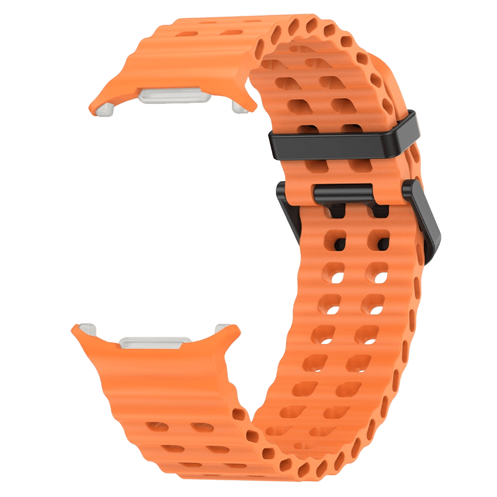 Kalebol Samsung Galaxy Watch Ultra Wave Bandje Oranje