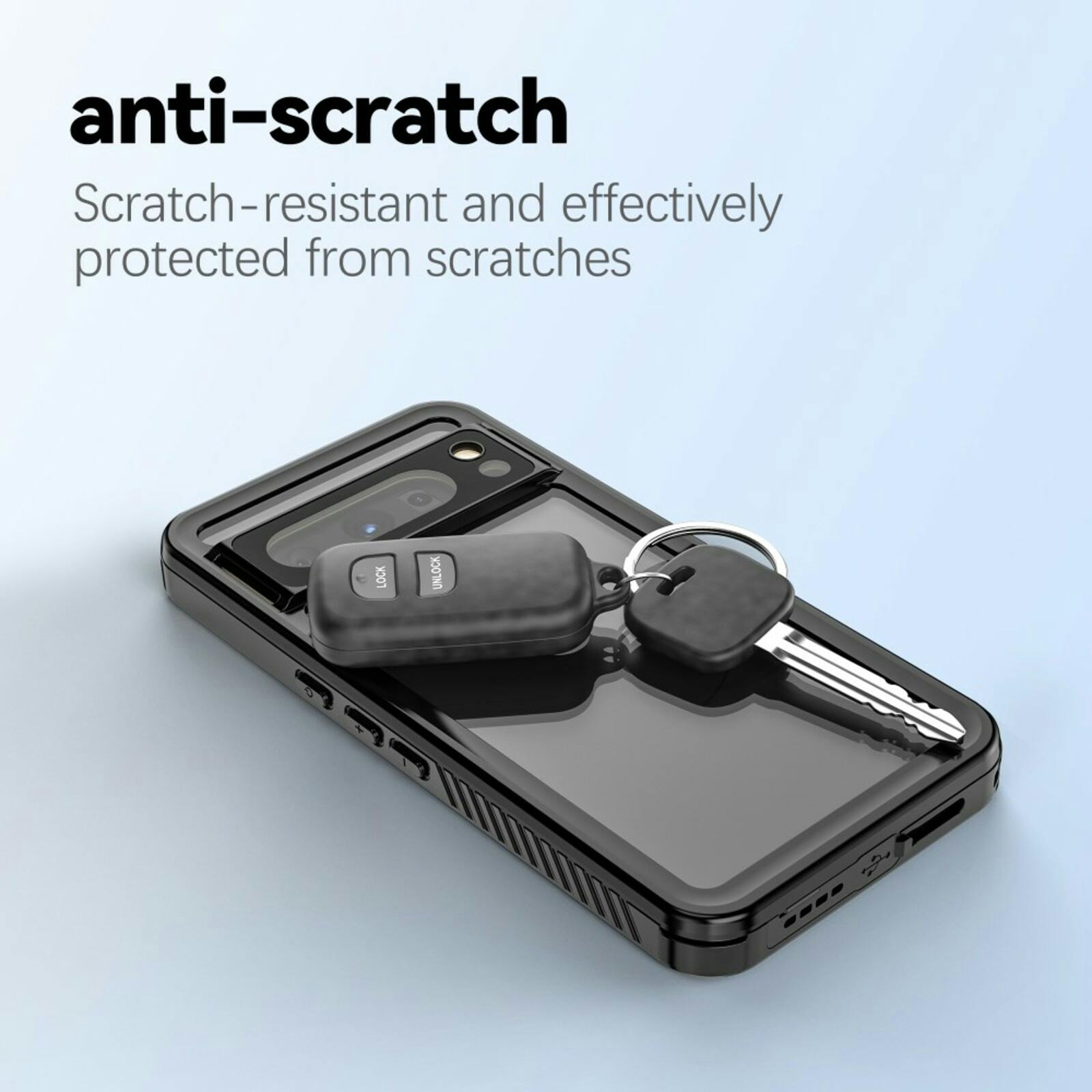 REDPEPPER Google Pixel 8 Pro FS Series Waterproof Case Zwart