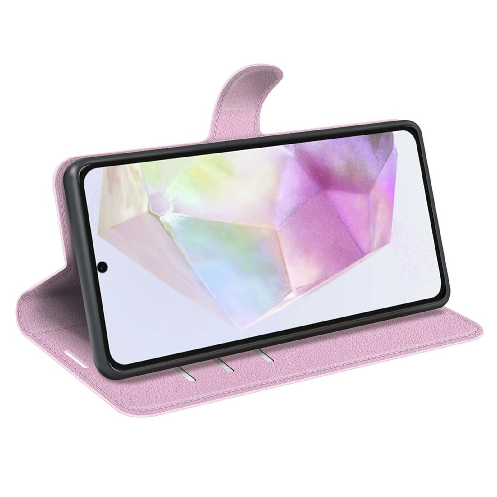 Comfycase Samsung Galaxy A36 Bookcase Hoesje Roze