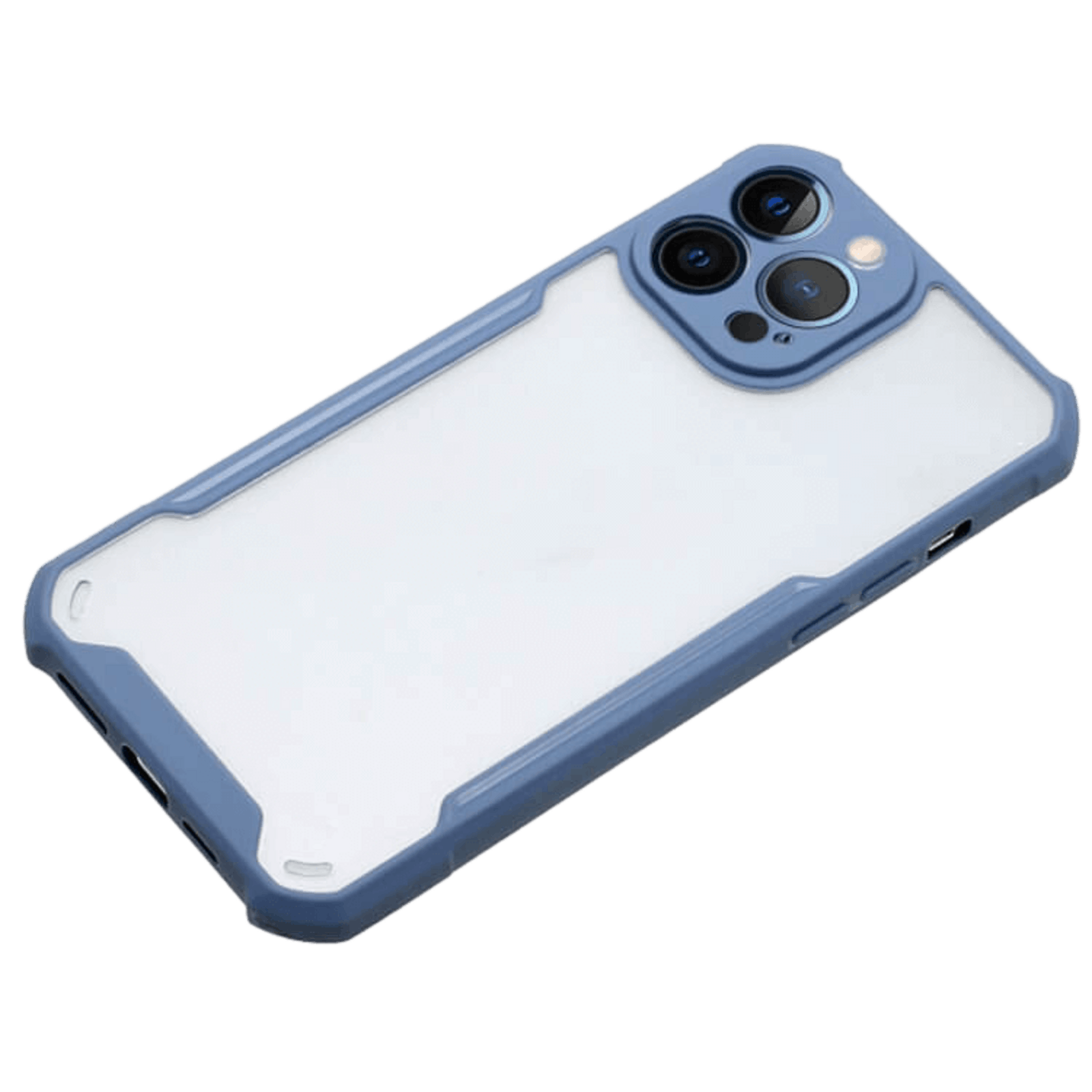 Comfycase iPhone 13 Pro Anti-Shock Hoesje Donkerblauw