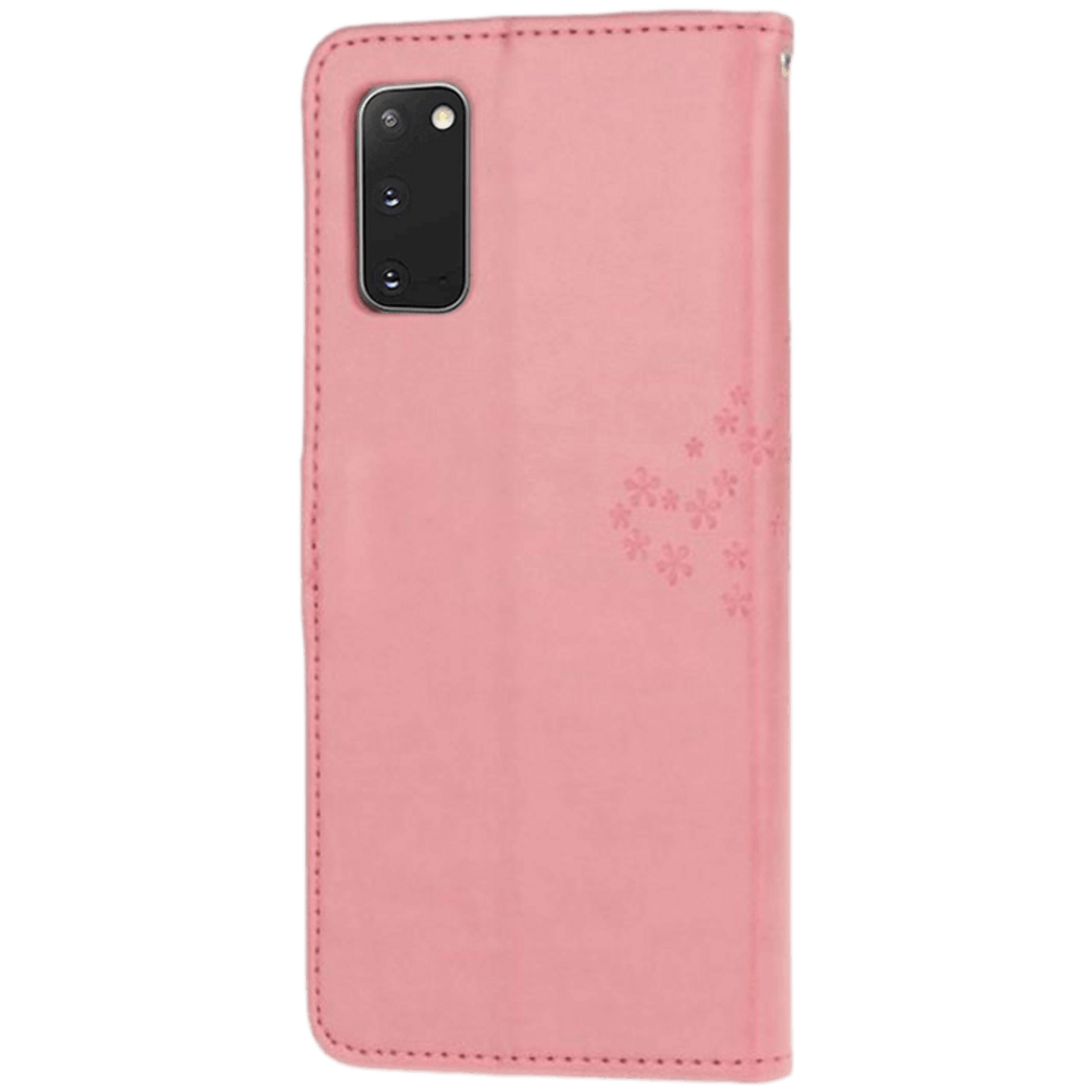 Comfycase Samsung Galaxy S20 Bookcase Hoesje Uiltjes Roze