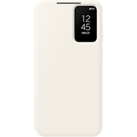 Samsung Galaxy S23 Plus Smart View Hoesje Wit - Voorkant