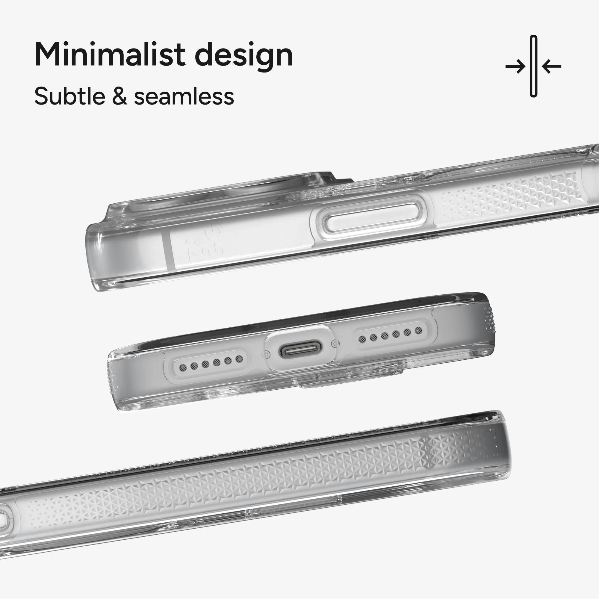 ZAGG iPhone 17 Pro Max / 18 Pro Max MagSafe Crystal Palace Hoesje Transparant