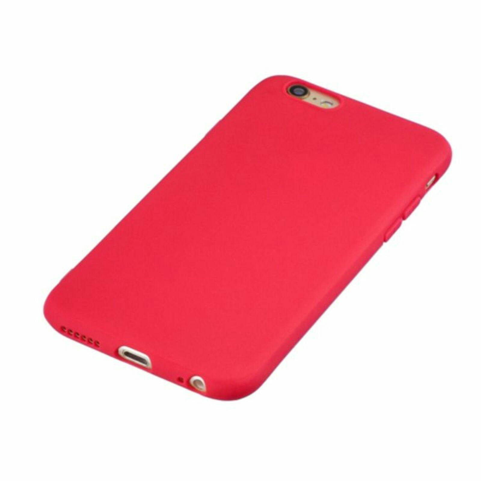 Mocaa iPhone 6(s) Slim-Fit Telefoonhoesje Rood