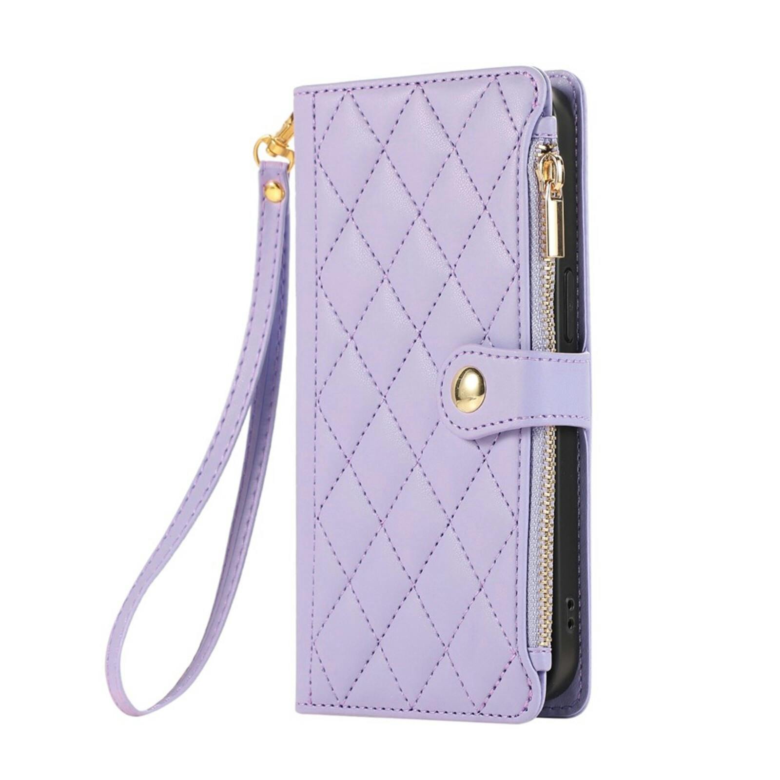 TwoTone Samsung Galaxy A57 Wallet Hoesje Paars