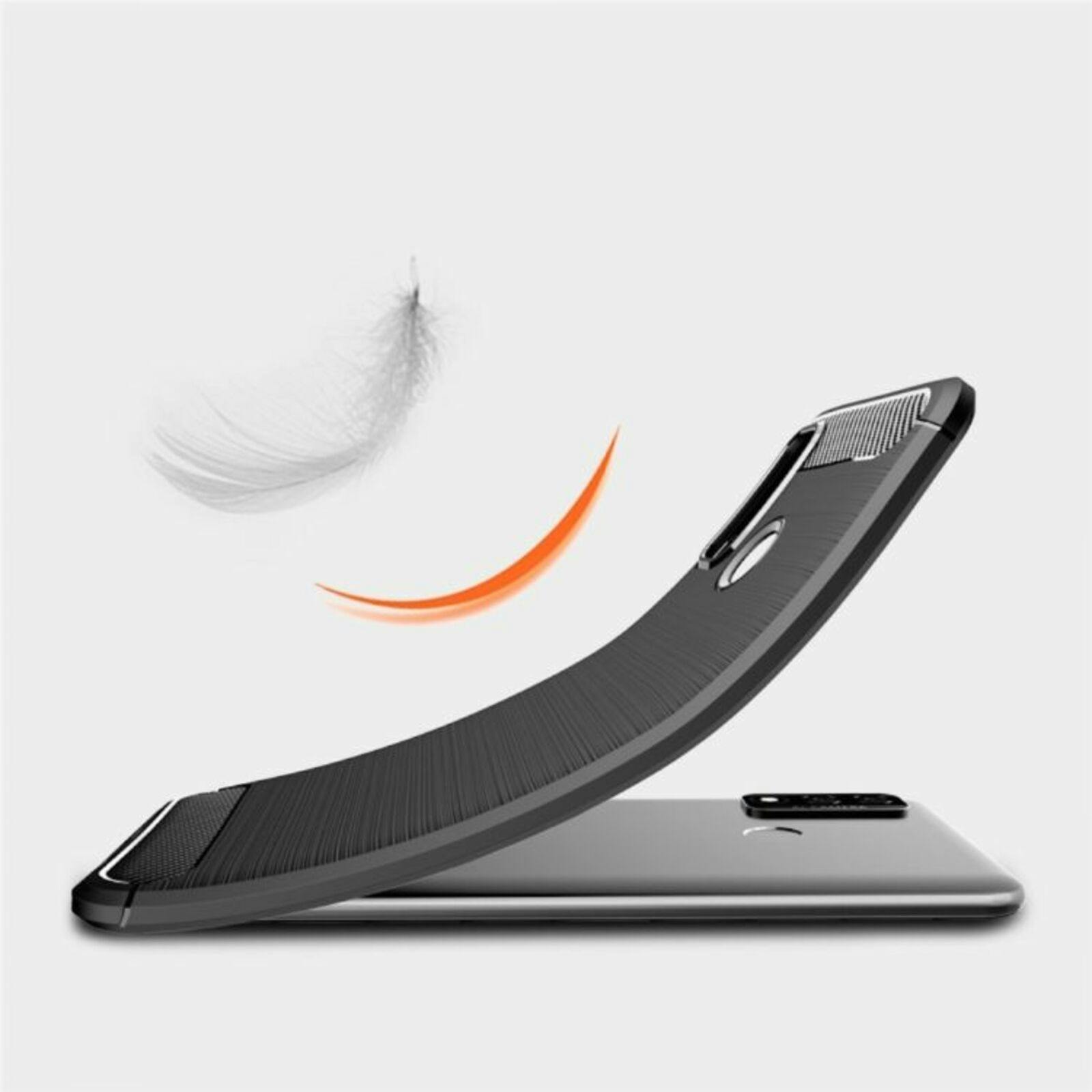 Mocaa Huawei P Smart 2020 Hoesje Schokbestendig Slank Zwart