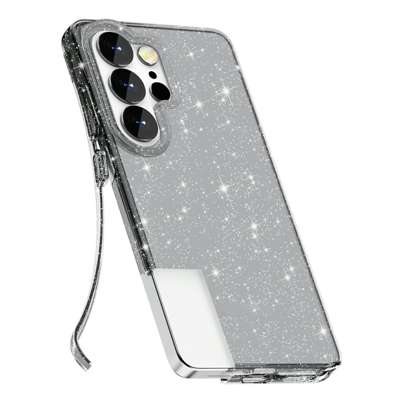 CaseBody Samsung Galaxy S26 Ultra Glitz Beschermhoesje Zwart