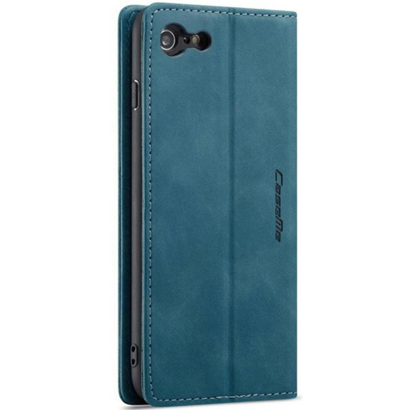 Caseme iPhone 6 / 6s Business Wallet Bookcase Hoesje Blauw