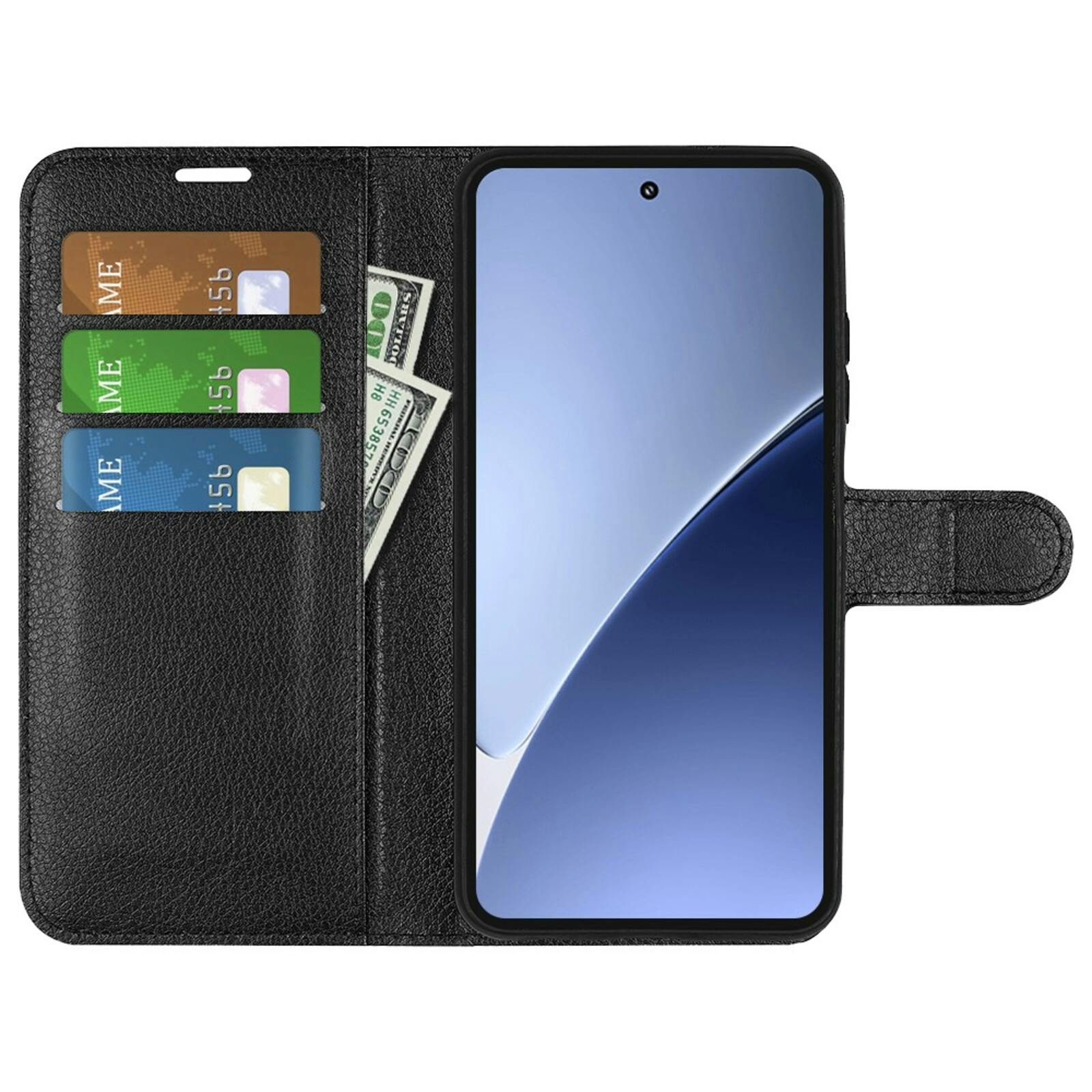 Mocaa Xiaomi 15 Pro Slim-Fit Book Case Zwart