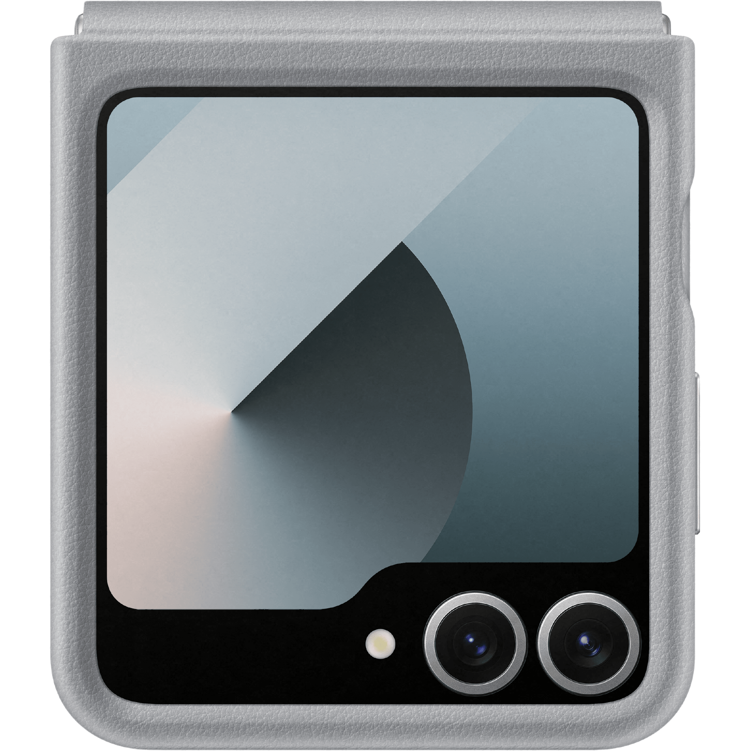 Samsung Galaxy Z Flip6 Kindsuit Hoesje Grijs - Voorkant