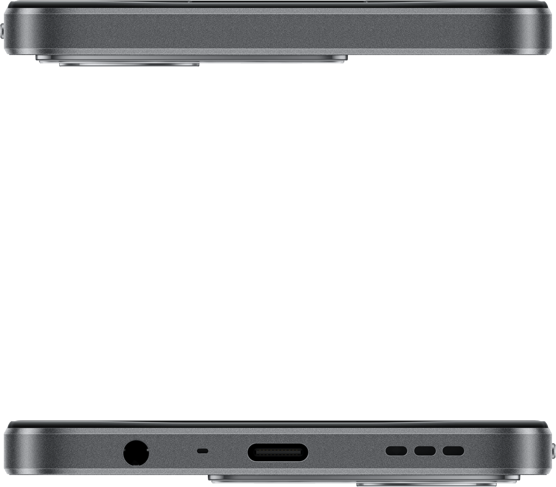 OPPO A40 Sparkle Black - Foto in studio