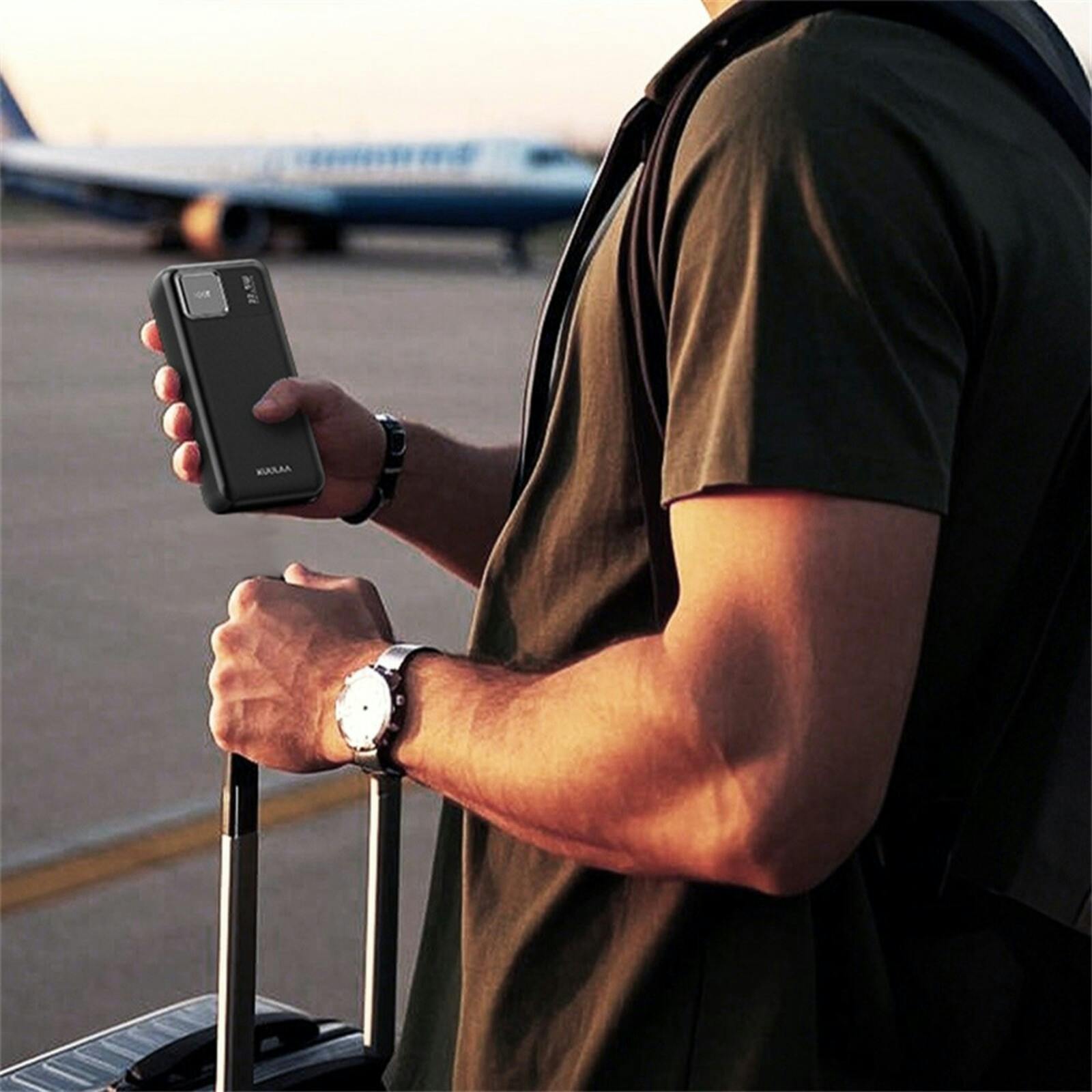 Kuulaa 20.000mAh 22.5W Portable Charger Zwart 20.000 mAh