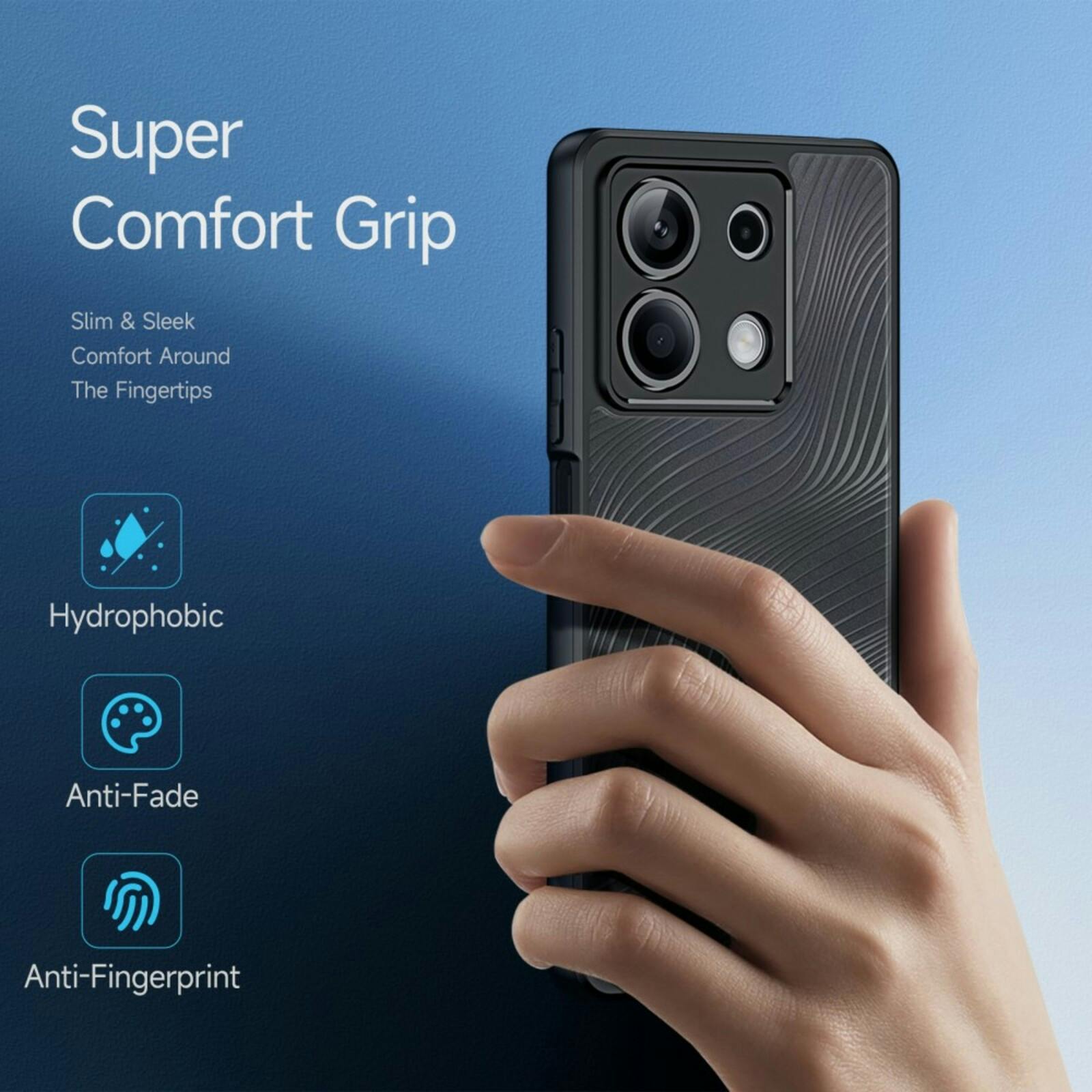 DUX DUCIS Xiaomi Redmi Note 13 5G Aimo Series Eco Hoesje Zwart