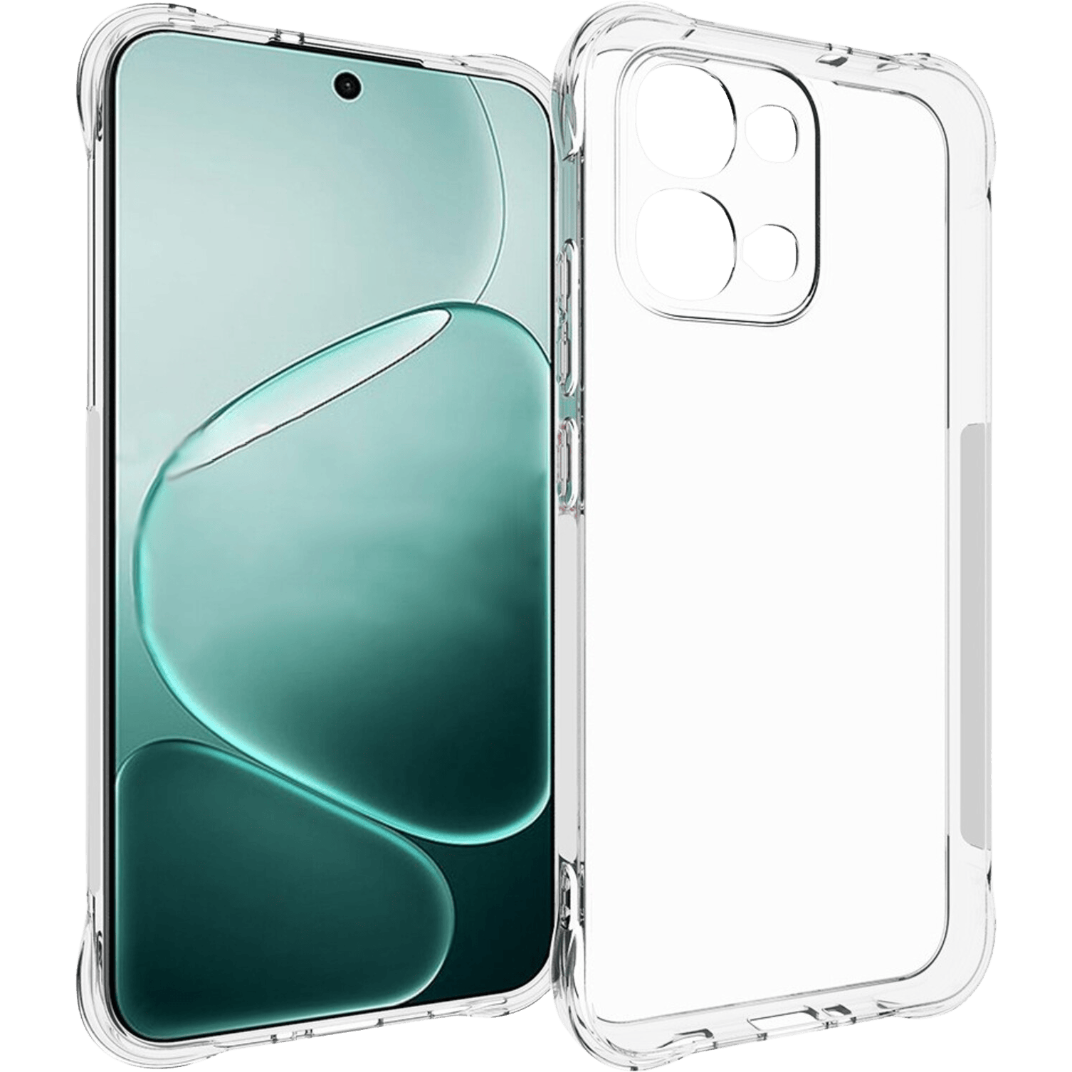 CaseBody OPPO A6 Pro Shockproof Hoesje Transparant