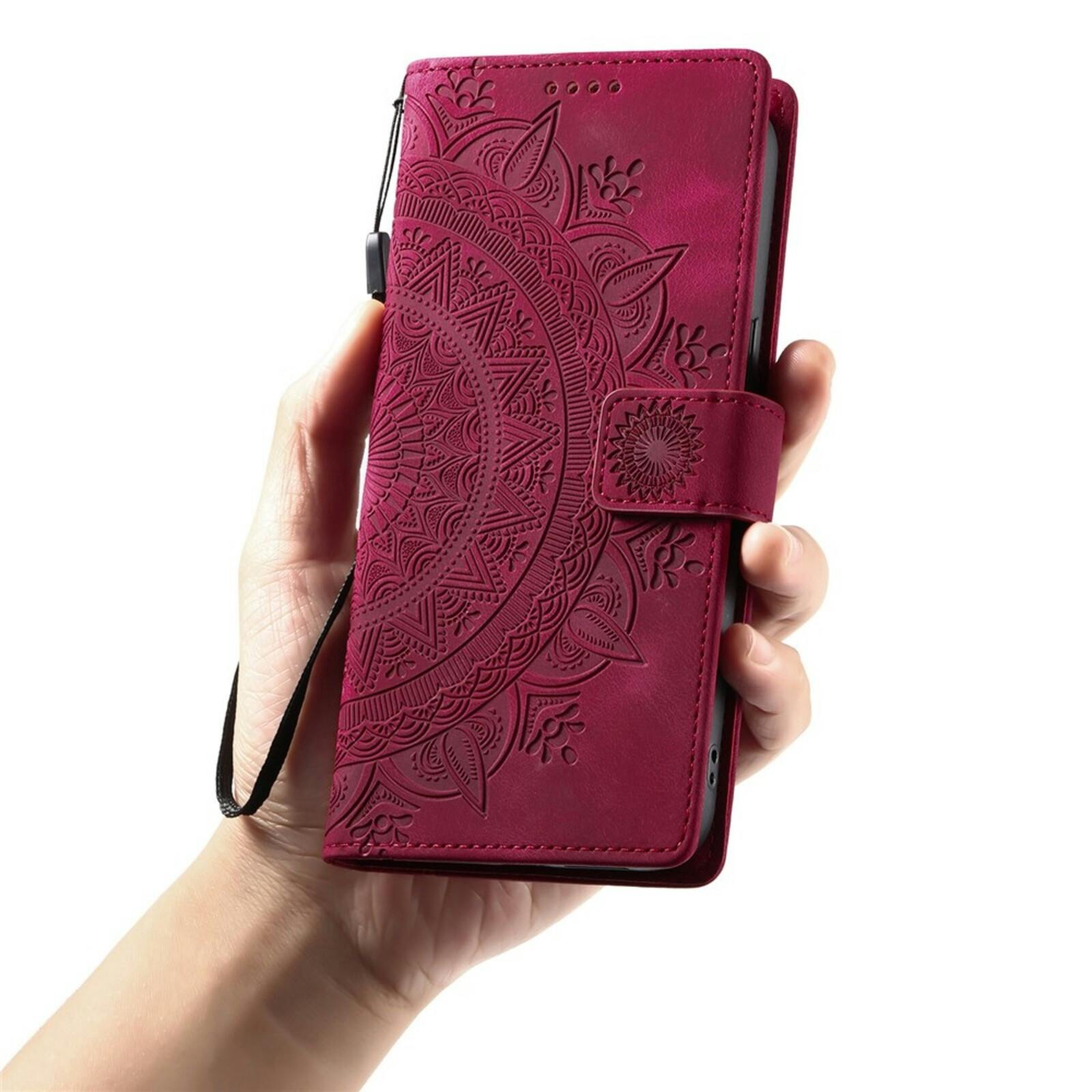 Comfycase Samsung Galaxy S26 Ultra Mandala Bookcase Roze