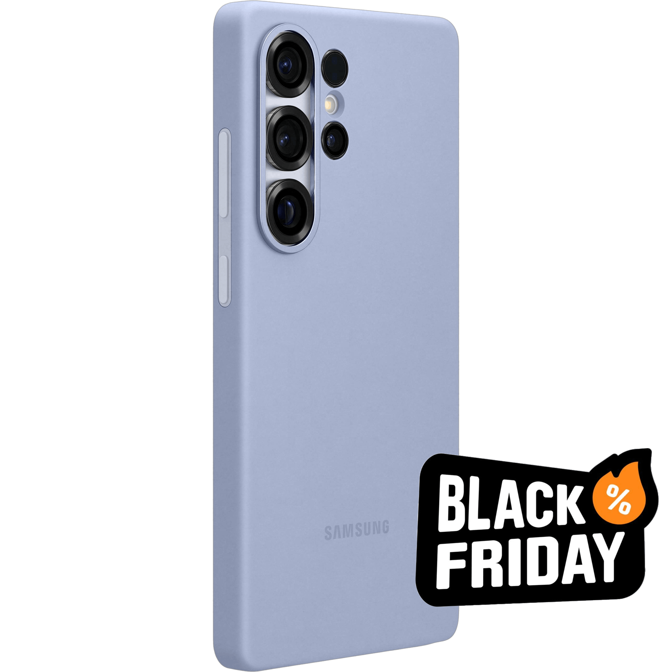 Samsung Galaxy S25 Ultra Siliconen Hoesje Blauw