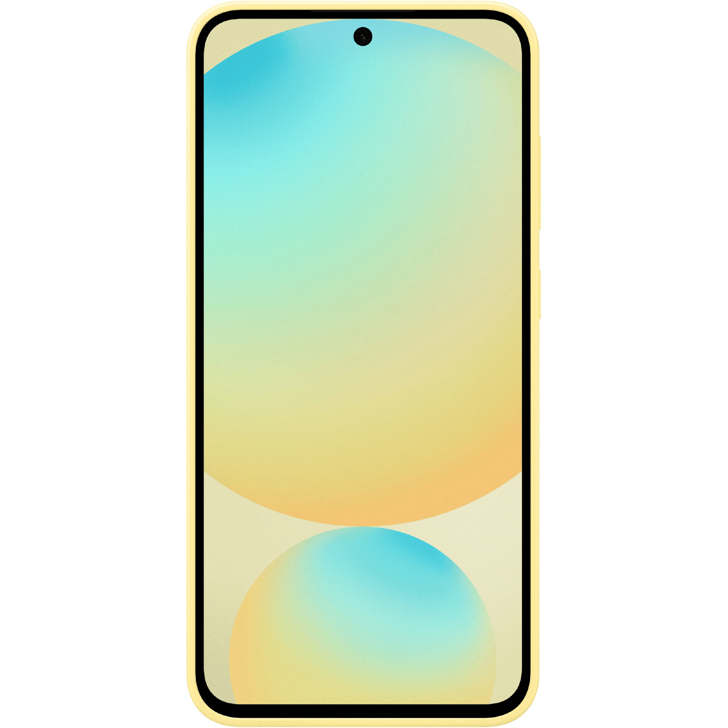 Samsung Galaxy S24 FE Siliconen Hoesje Geel