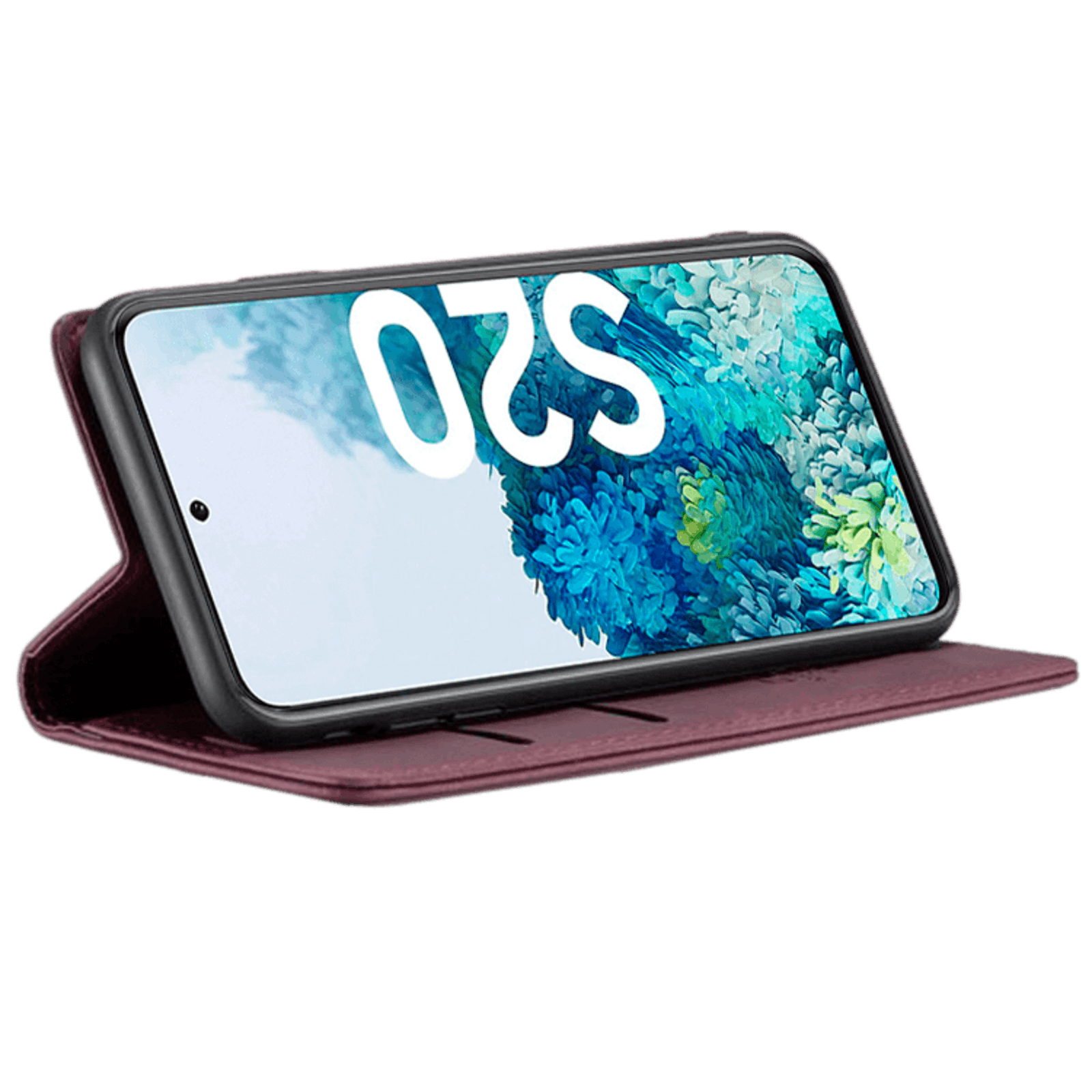 Caseme Samsung Galaxy S20 Business Wallet Bookcase Hoesje Rood