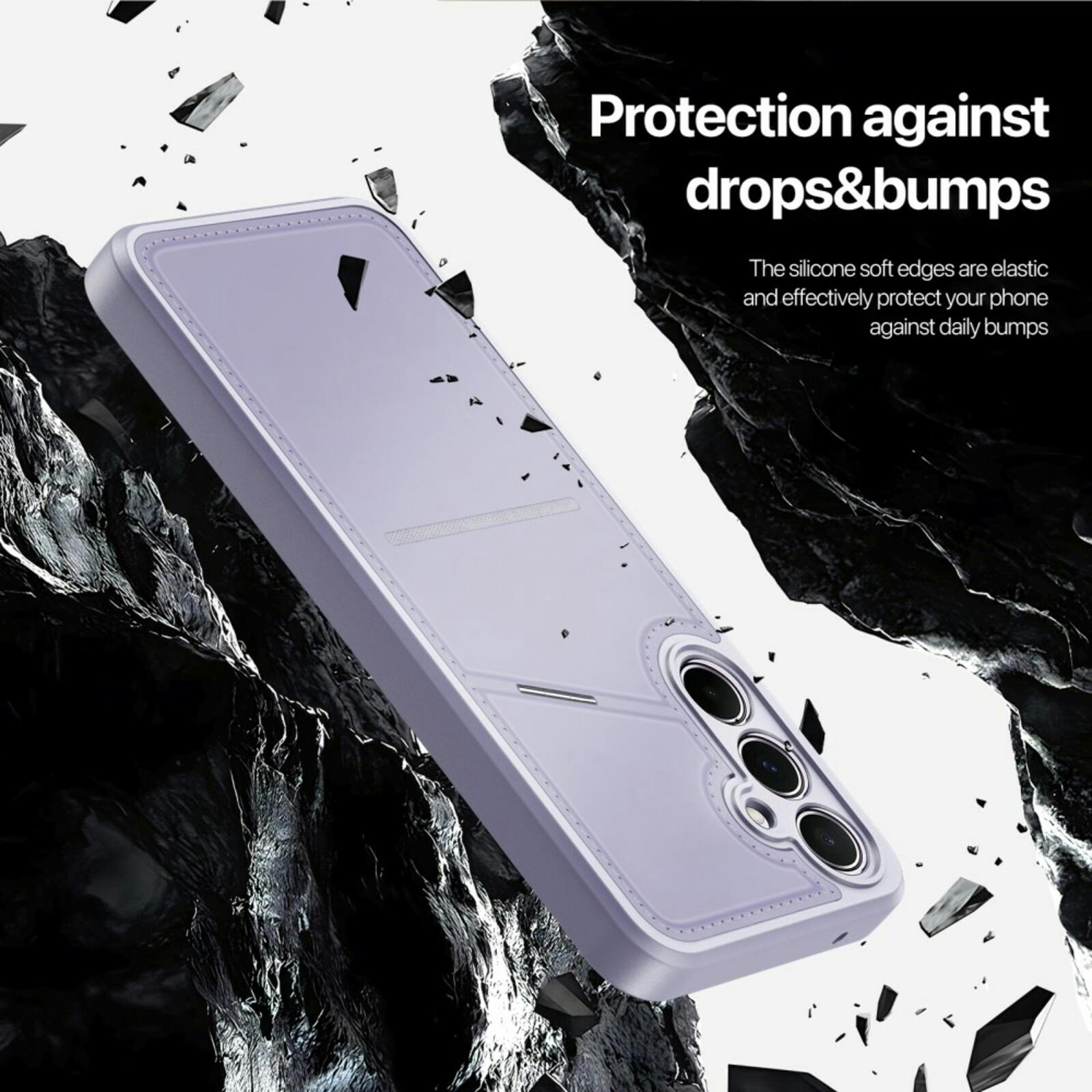 DUX DUCIS Samsung A15 Rafi Series Premium Beschermcase Paars