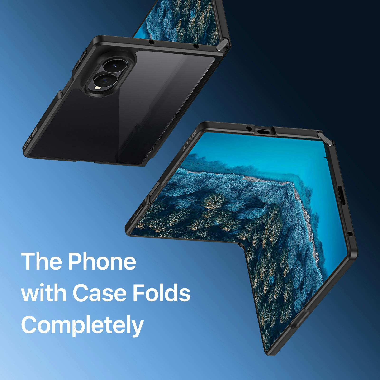 DUX DUCIS Samsung Galaxy Z Fold8 Wide Aimo Series Case Zwart