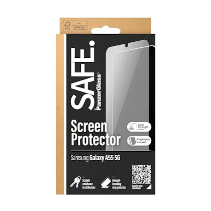PanzerGlass SAFE Samsung Galaxy A55 Glazen Screenprotector