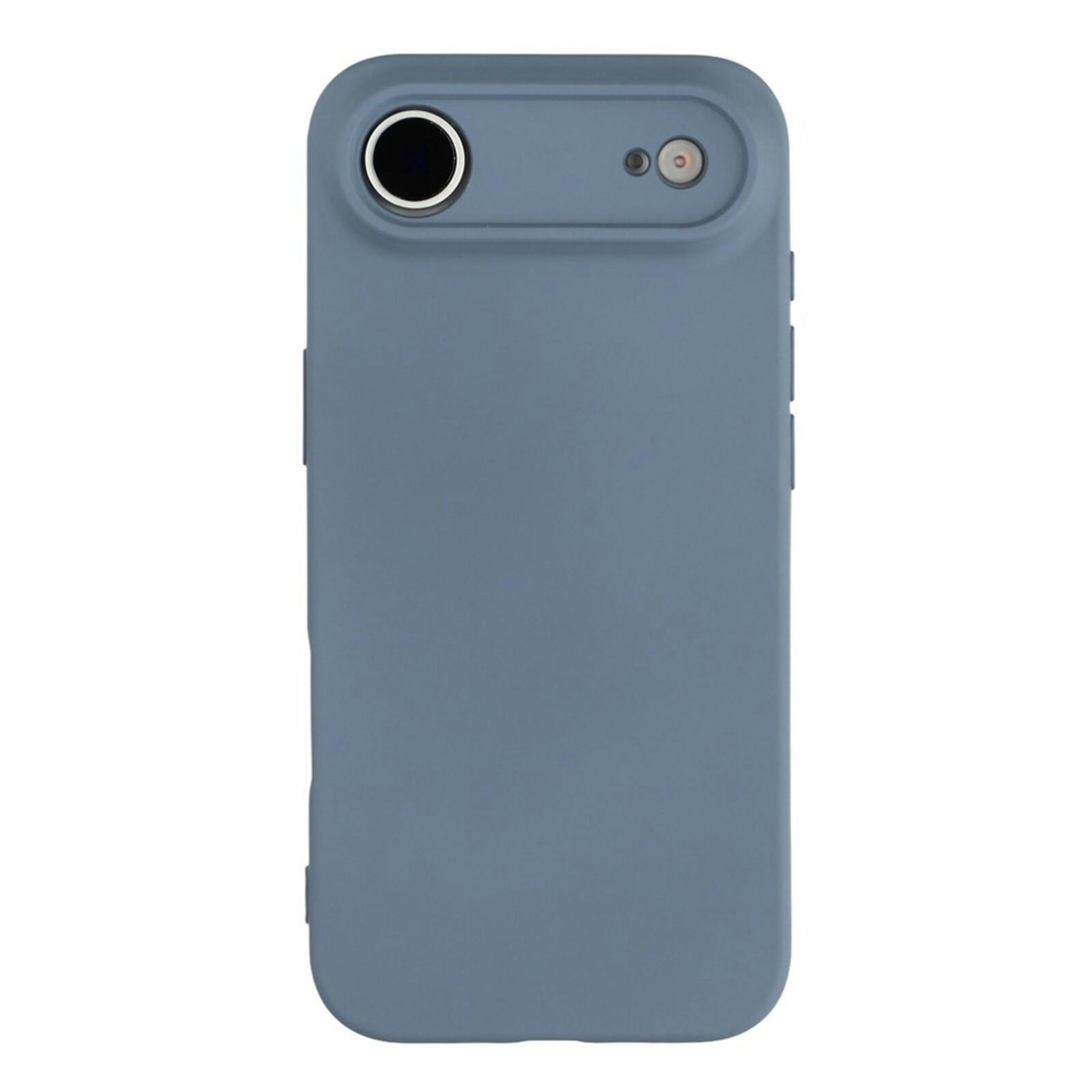 Mocaa Apple iPhone 17 Air Lens Protection Hoesje Blauwgrijs