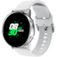 Swipez Galaxy Watch Siliconen Bandje Wit - Voorkant