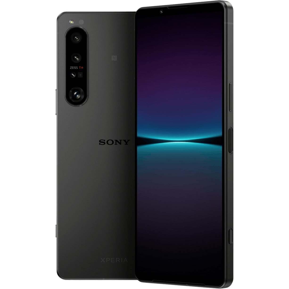 Sony Xperia 1 IV Black - Voorkant & achterkant