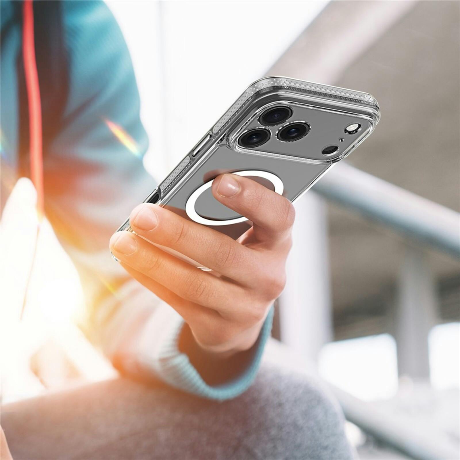 DUX DUCIS Apple iPhone 17 Pro Max Shockproof MagSafe Hoesje Transparant