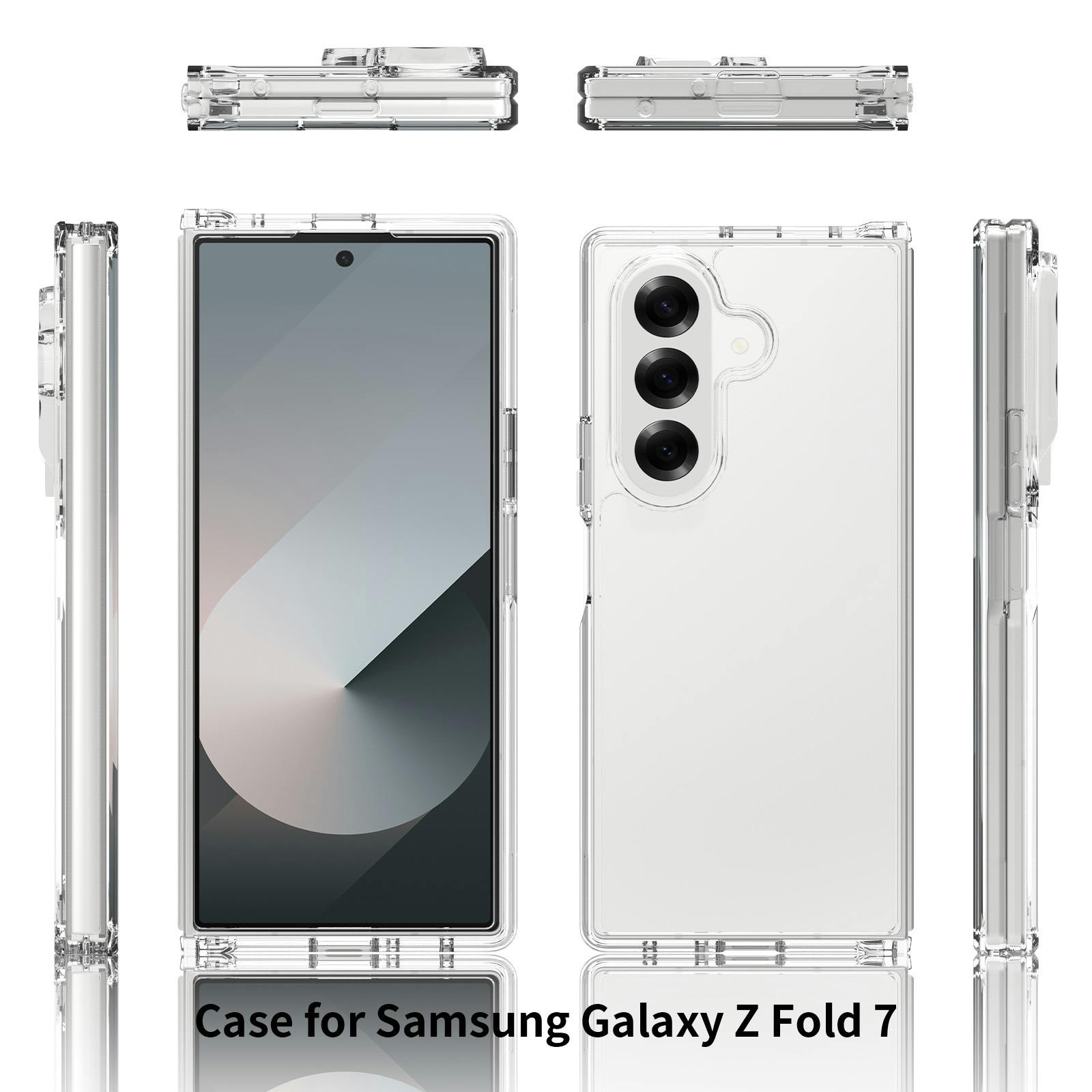 CaseBody Samsung Galaxy Z Fold7 Hardcase Transparant