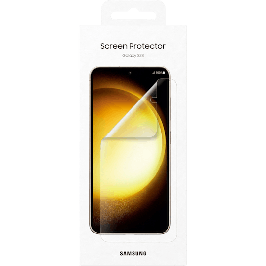 Samsung Galaxy S23 Screenprotector Transparant - Voorkant
