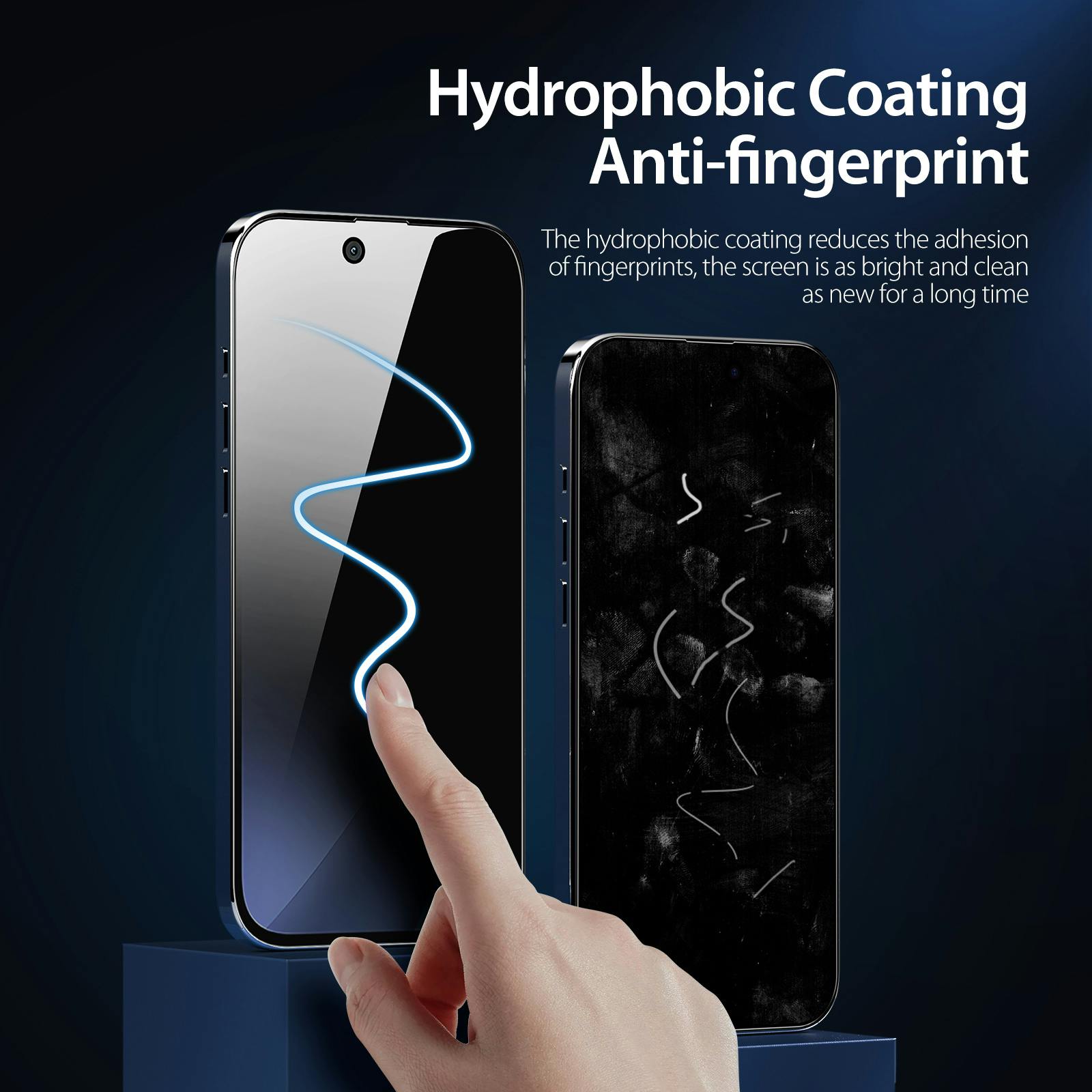 DUX DUCIS Apple iPhone 17 Air Screenprotector Gehard Glas Privacy