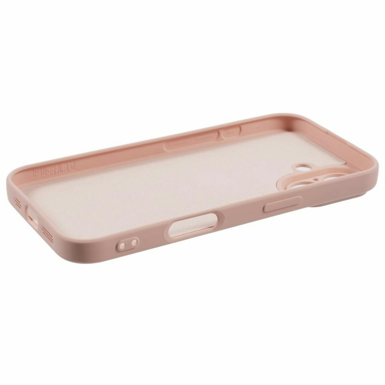 Mocaa Apple iPhone 16 Lens Protection Hoesje Roze