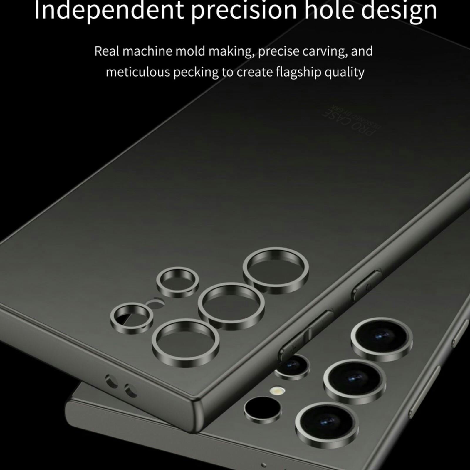 GKK Samsung Galaxy S24 Ultra Beschermcase Titanium