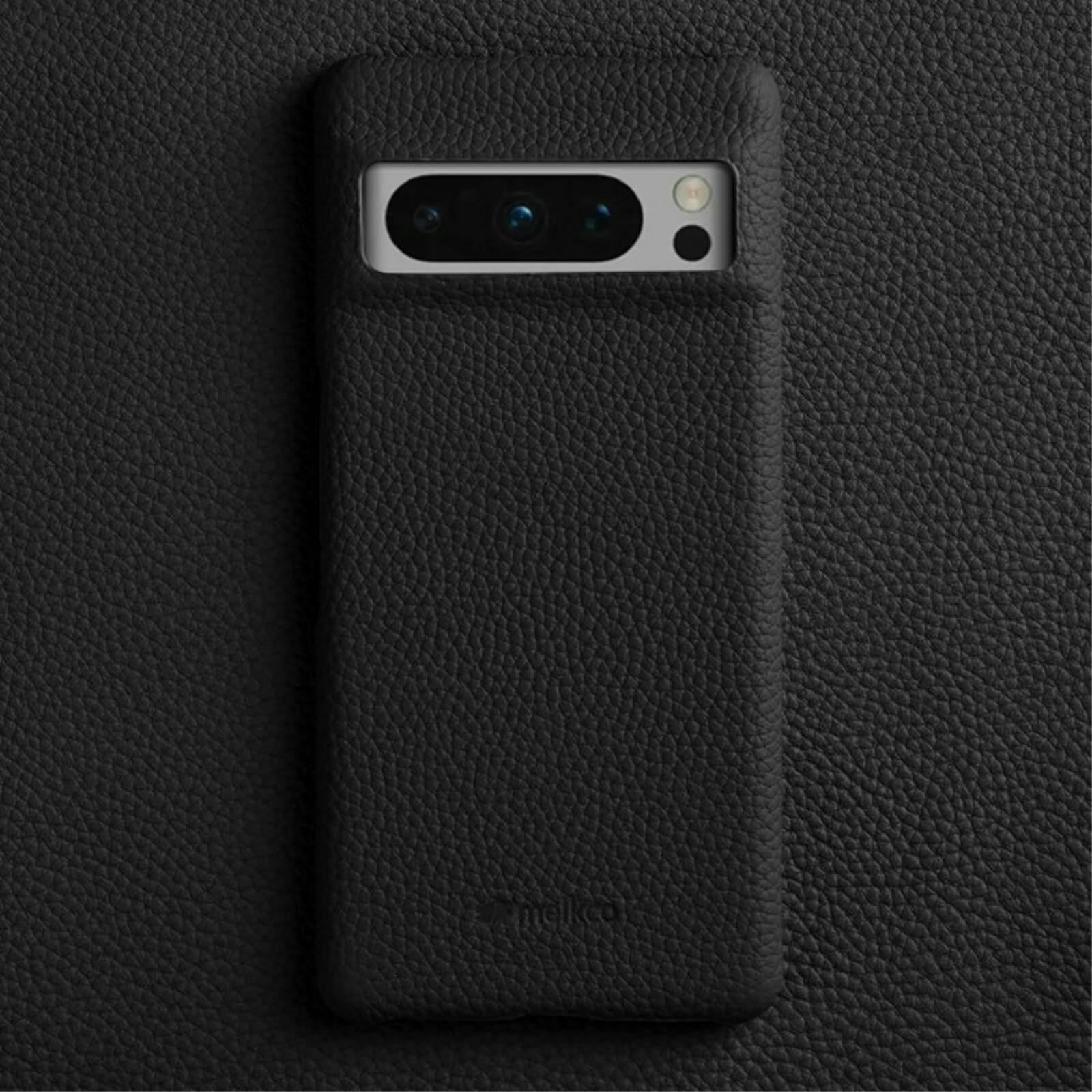 Melkco Google Pixel 8 Pro Leather Case Zwart