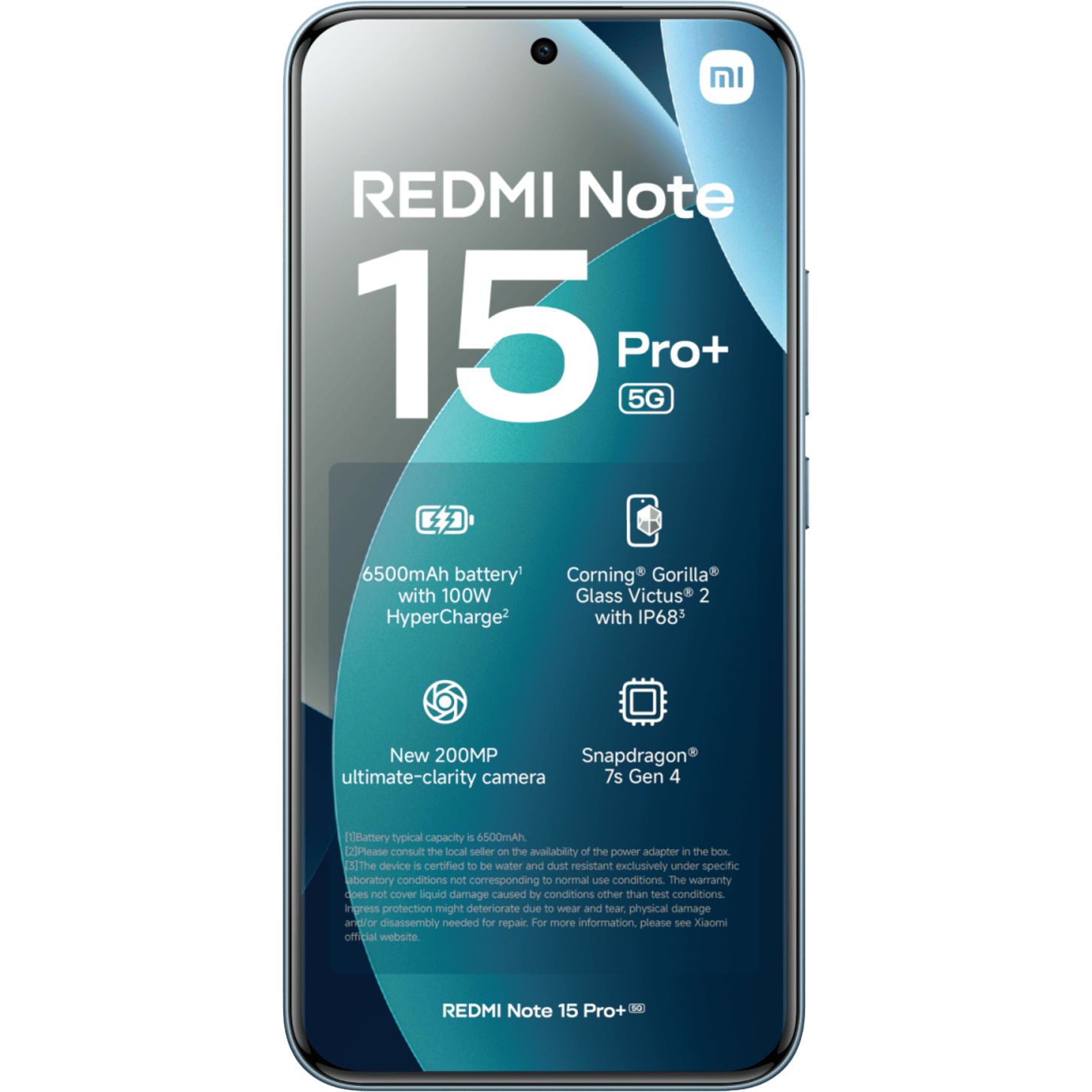 Xiaomi Redmi Note 15 Pro+ 5G Glacier Blue