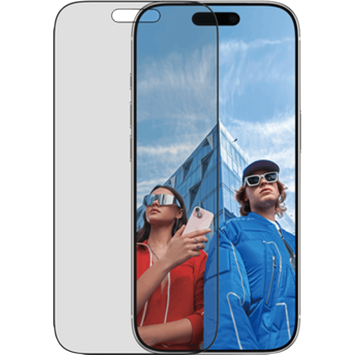 PanzerGlass iPhone 17 Pro Ultra-Wide Fit Screenprotector Privacy - Voorkant