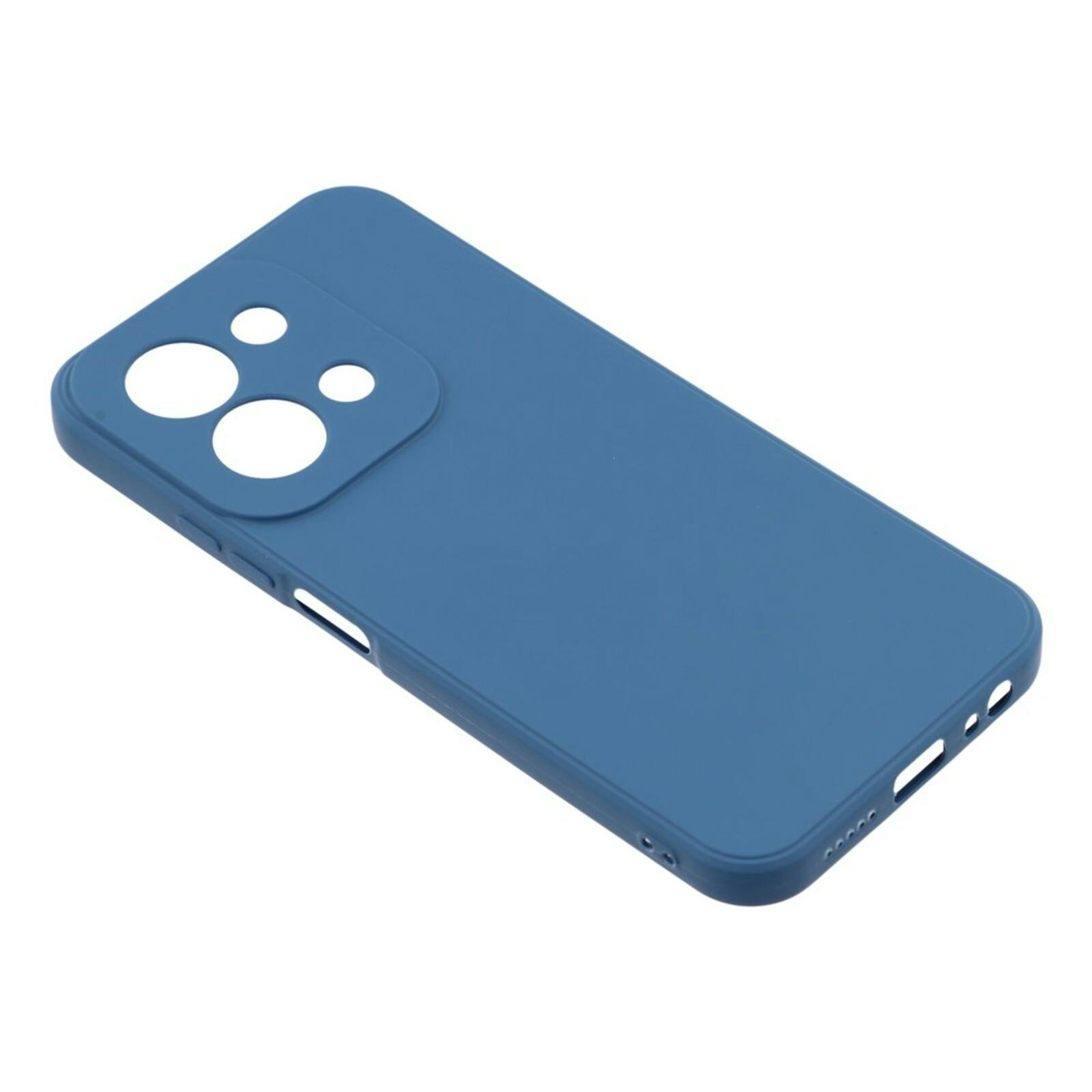 Mocaa Xiaomi Redmi 15C Siliconen Hoesje Blauw