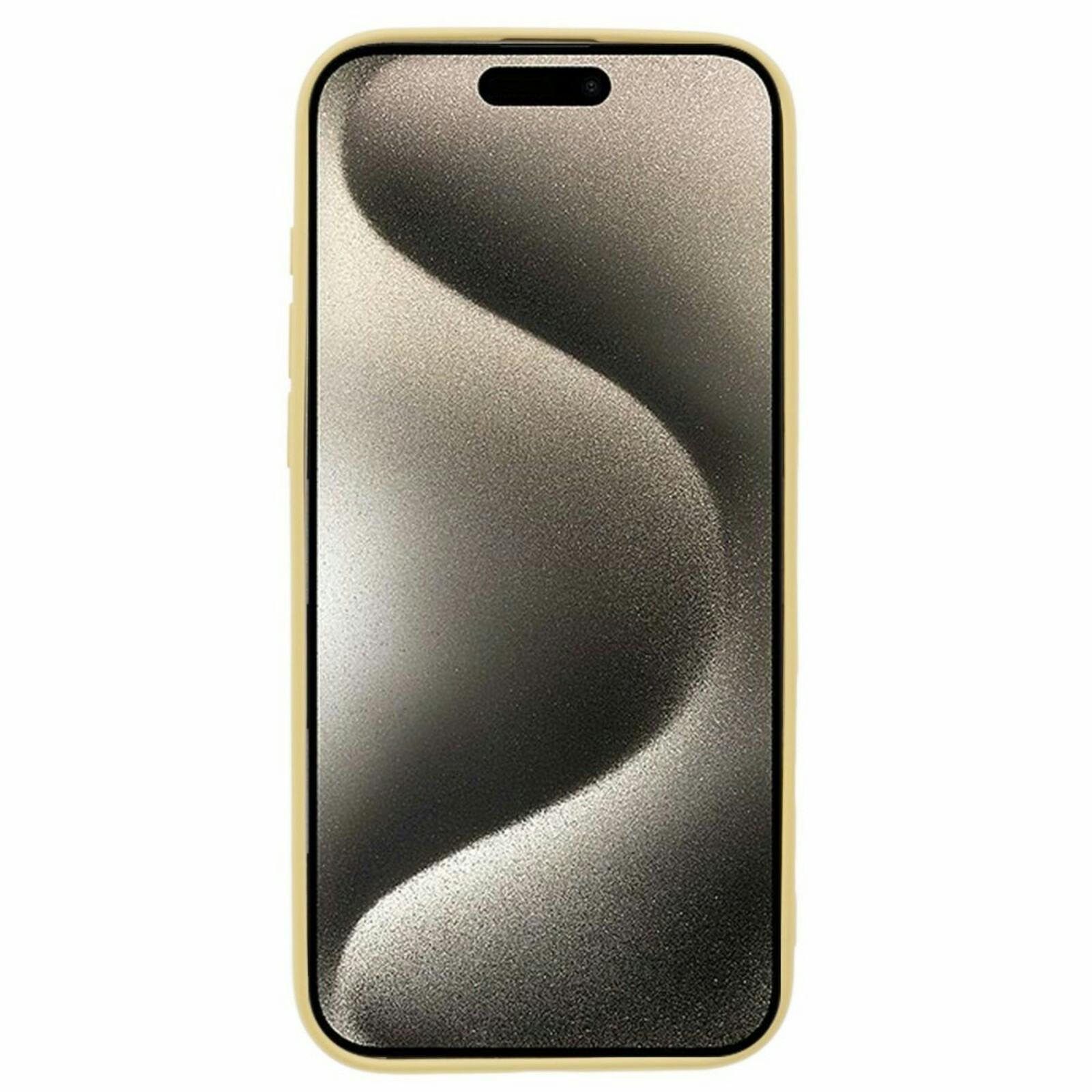 Mocaa Apple iPhone 16 Pro Lens Protection Hoesje Geel
