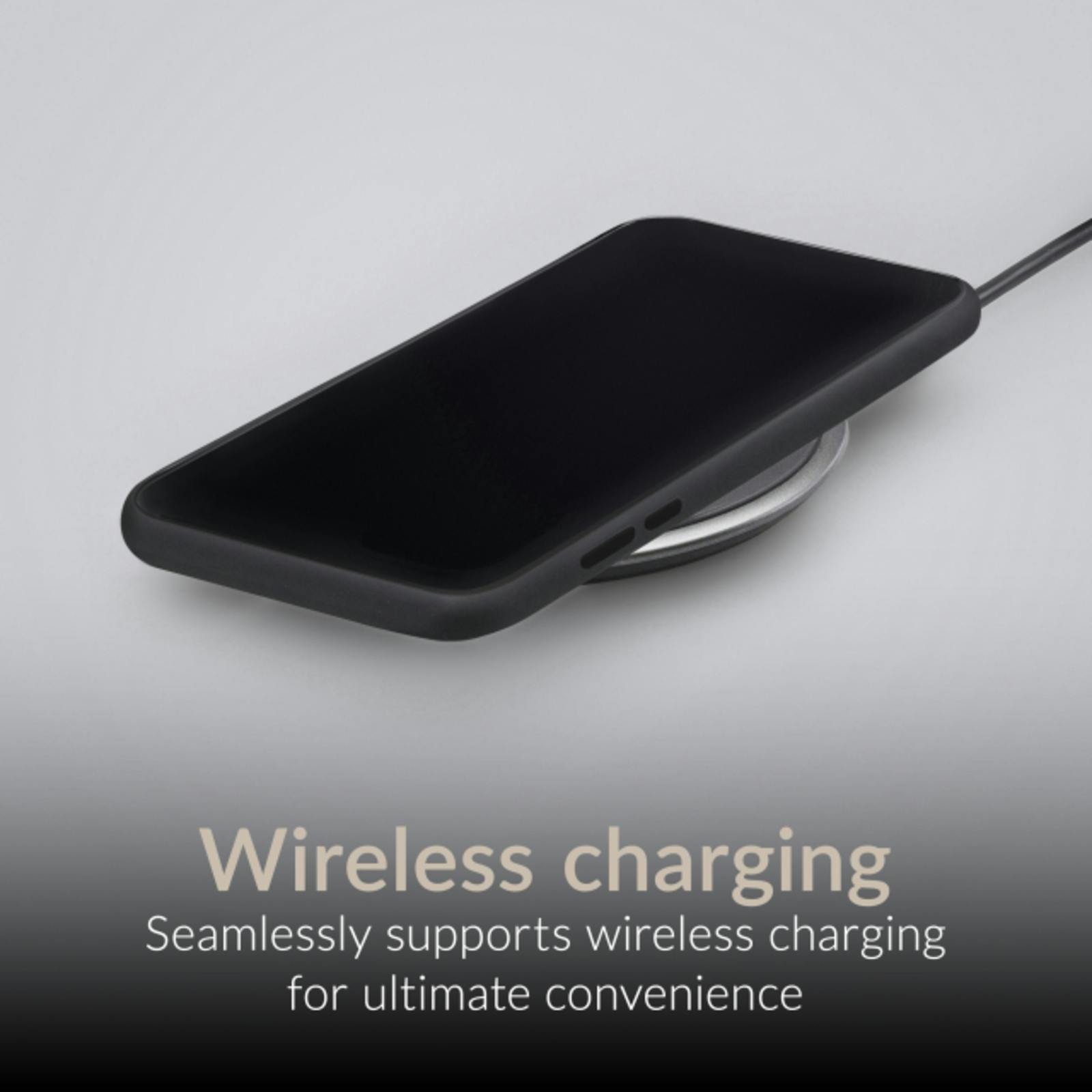 Mobilize iPhone 16e MagSafe Hybrid Hoesje Zwart