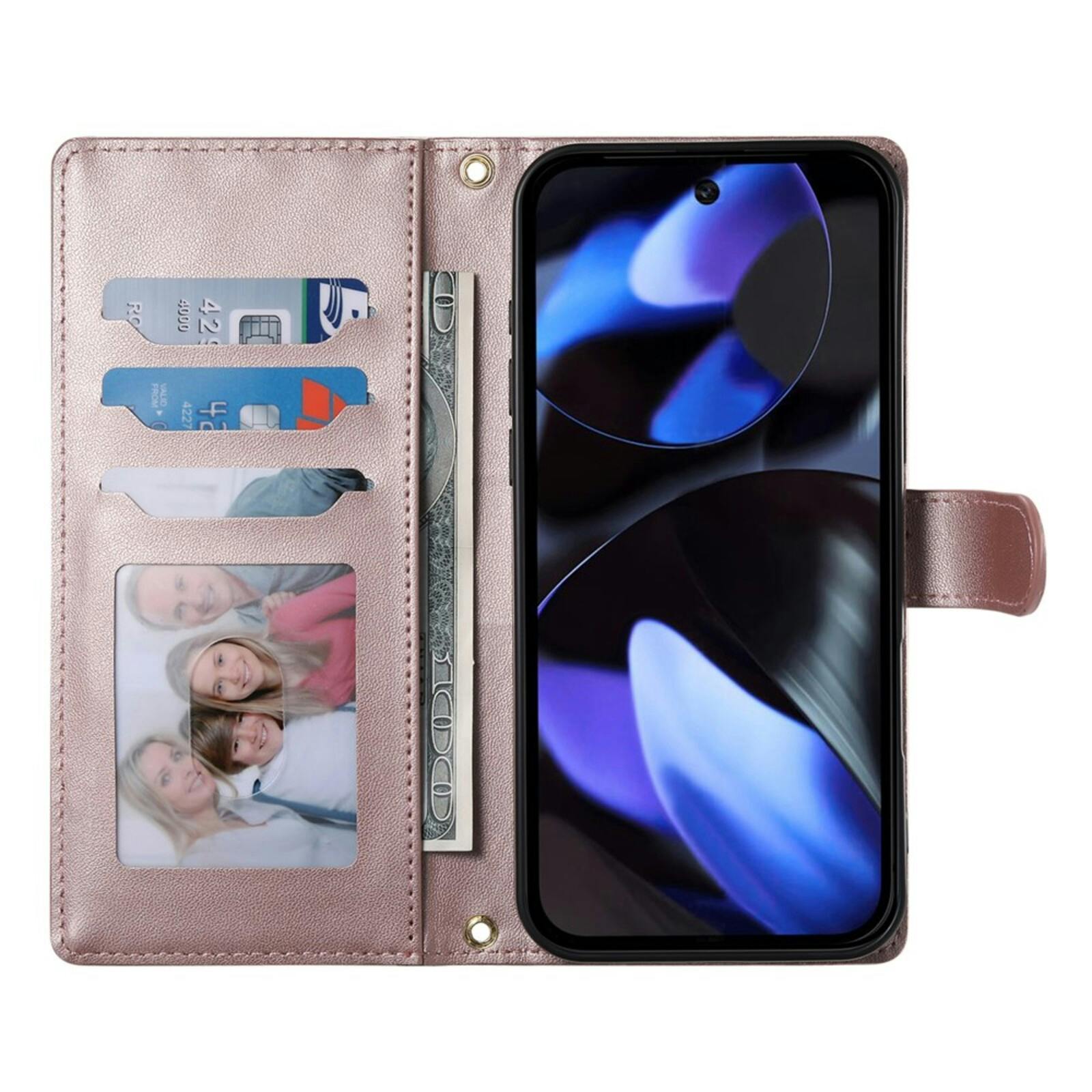 TwoTone Google Pixel 11 (Pro) Wallet Hoesje Roségoud
